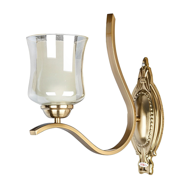 چراغ دیواری چشمه نور مدل H2610.1W-A آنتیک