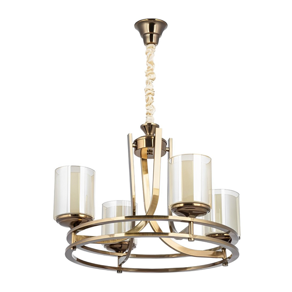 لوستر 4 شعله چشمه نور مدل N2667-4