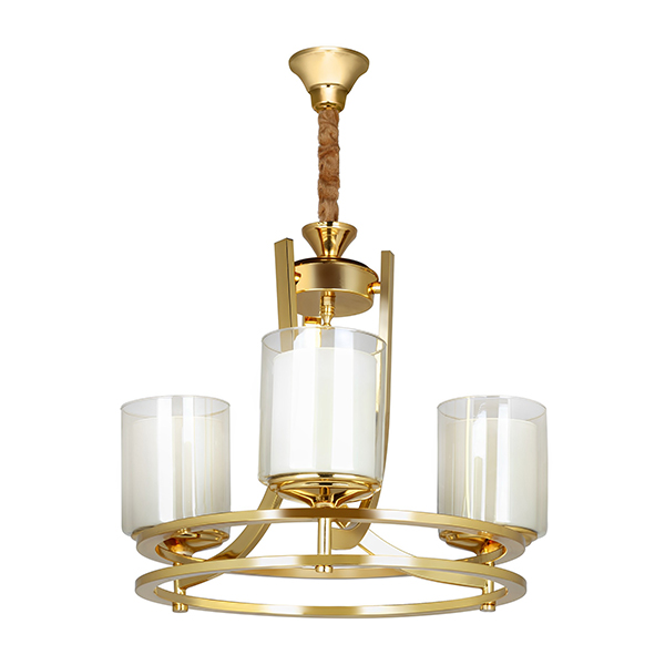 لوستر 3 شعله چشمه نور مدل N2667/3