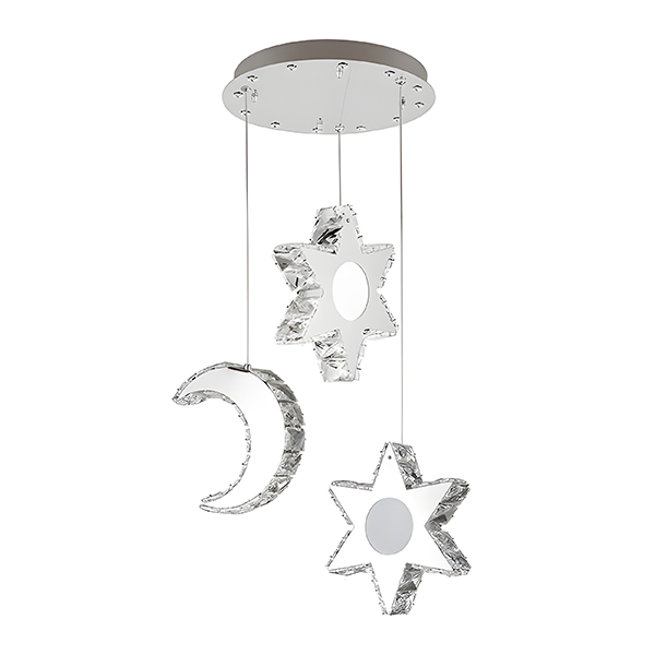 لوستر چشمه نور مدل A6549/3H-WT