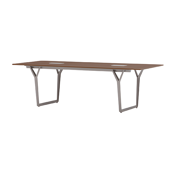 میز کنفرانسی پایه دایکاست آلومینیوم مدل نوت