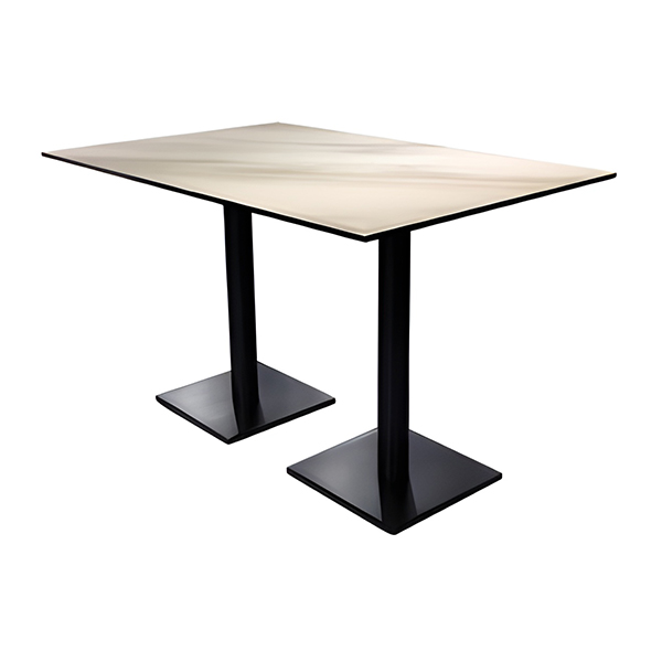 میز غذاخوری جهانتاب مدل 1027D دوپایه