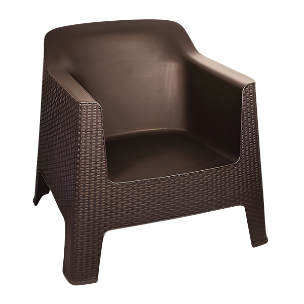 کاناپه تک نفره حصیر بافت بدون تشک ناصر پلاستیک مدل 891