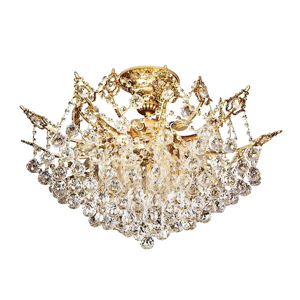 لوستر سقفی چشمه نور 18 شعله مدل 2647/12