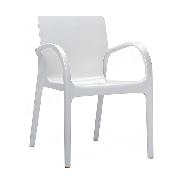 صندلی پلاستیکی دسته‌دار نظری مدل دژاوو N807