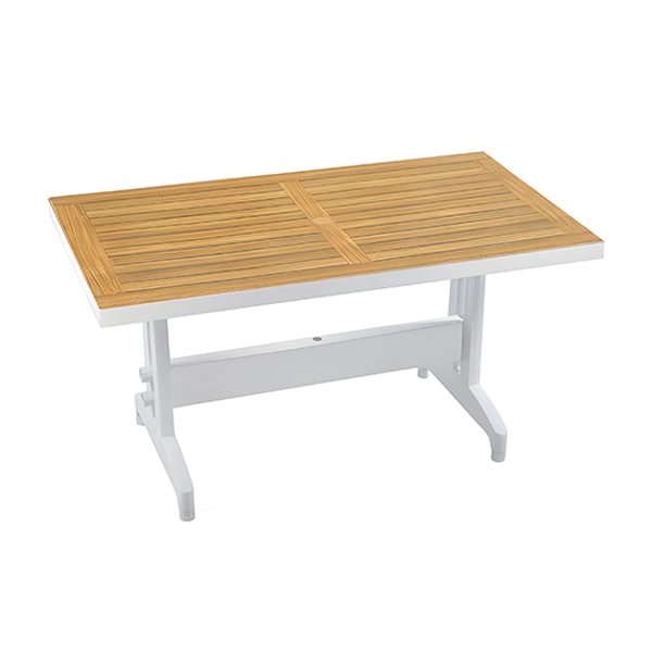 میز مستطیل پلاستیکی نظری 912 رنگ آنتیک افرا