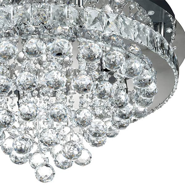 کریستالهای لوستر سقفی چشمه نور مدل A6565/60