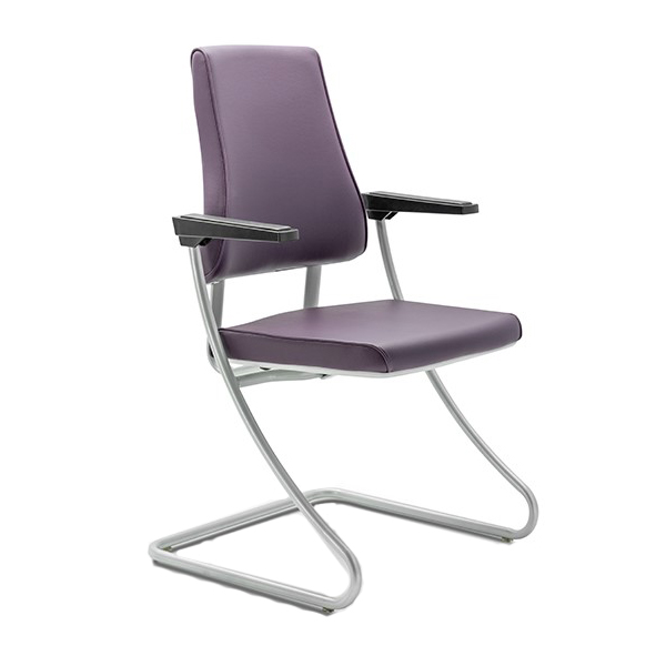 صندلی کنفرانس سیلا مدل C13i با روکش بنفش