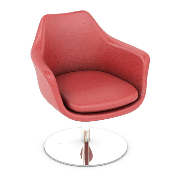 صندلی کانتر تراست مدل DOMAN E دارای پایه ثابت بشقابی