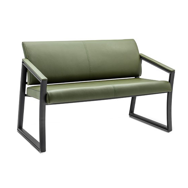 صندلی انتظار سیلا مدل F96AP2 با روکش سبز