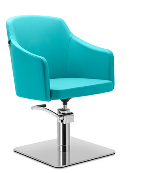 صندلی آرایشگاهی رایانه صنعت مدل روما H930u با روکش آبی