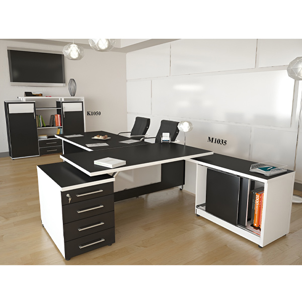 مجموعه میز اداری نوژن مدل کیان در محیط اداری