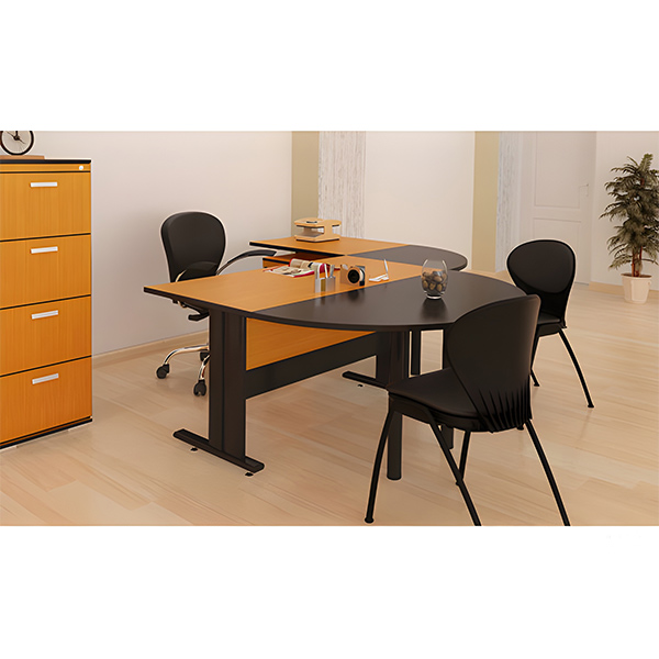 مجموعه میز اداری نوژن مدل اورامان رنگ والیس