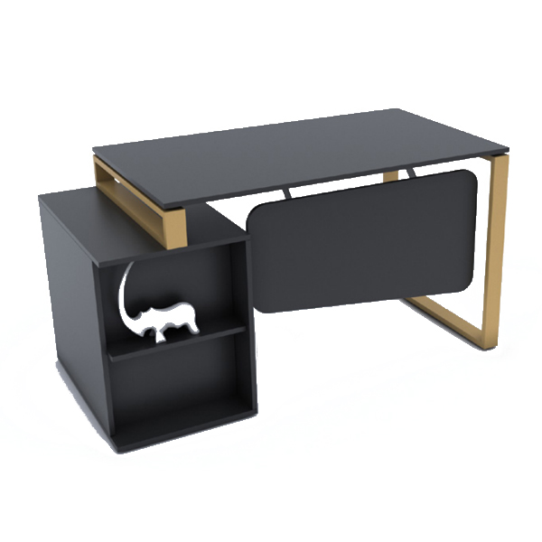 میز کارمندی تراست مدل Henza 140 دارای سه کشو