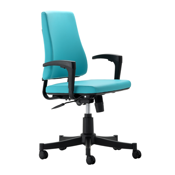 صندلی کارمندی سیلا مدل k13adh با روکش آبی