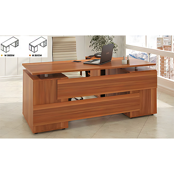 میز کارشناسی نوژن از مجموعه میز اداری مدل رادو با صفحه MDF