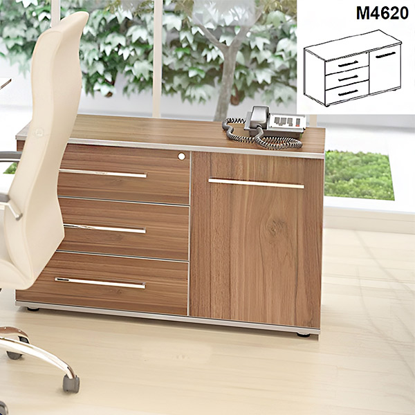 کناره مدیریت تمام MDF از مجموعه میز اداری راوند