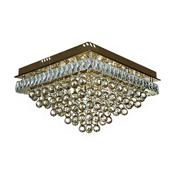 لوستر سقفی A6565/60×60 رنگ طلایی