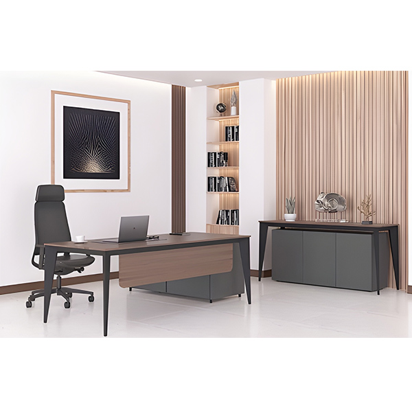 میز مدیریتی پایه پروفیل آهن نظری مدل پیرامید