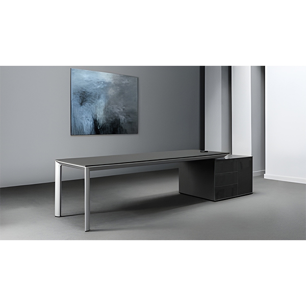 میز مدیریتی پایه پروفیل آهن نظری مدل ورک 3