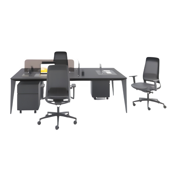 میز کار گروهی پایه پروفیل آهن نظری مدل پیرامید