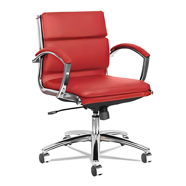 صندلی کارشناسی شیزن مدل D43 دارای دسته های ثابت و پایه پنج پر