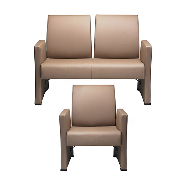 نیم ست مبل اداری رایانه صنعت مدل لوکا F927 چرم