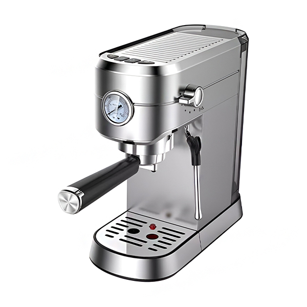 نمای کناری اسپرسو ساز مباشی مدل ME-ECM 2030 استیل