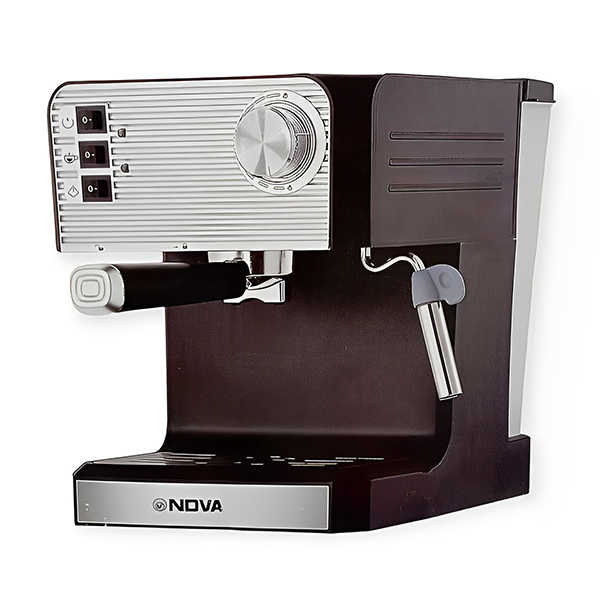 اسپرسو ساز نوا مدل NCM-195EXPS رنگ مشکی-استیل