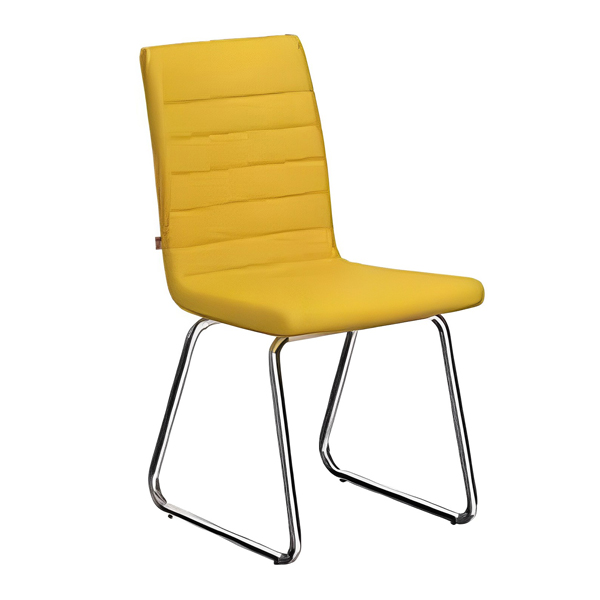 صندلی کنفرانس شیزن مدل R33 با روکش زرد