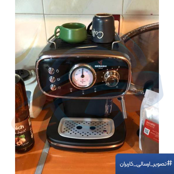 تصویر ارسالی مشتری از اسپرسو ساز مباشی