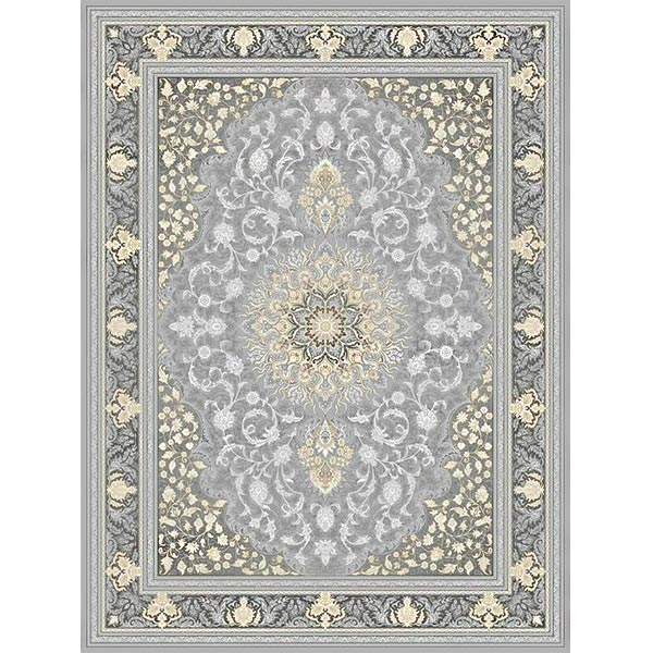 فرش 700 شانه طلاکوب سیرنگ طلایی مدل لنا