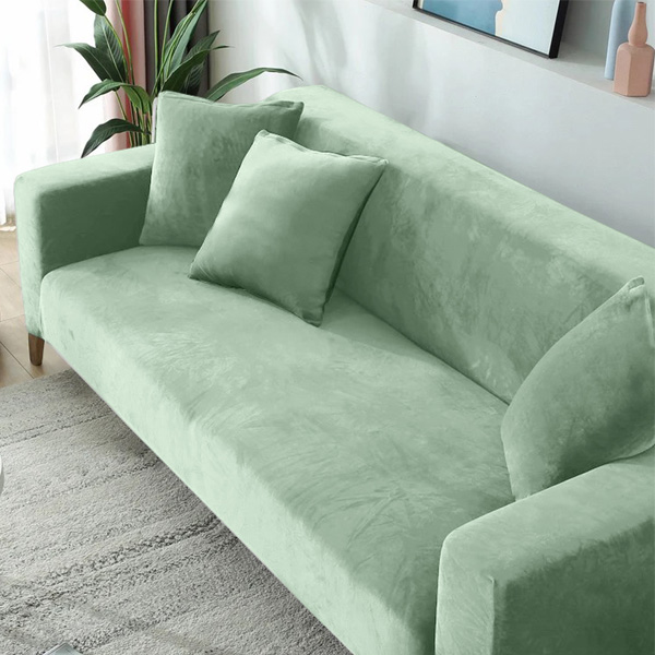 کاور مبل راحتی بوهمی مدل مخمل سدری