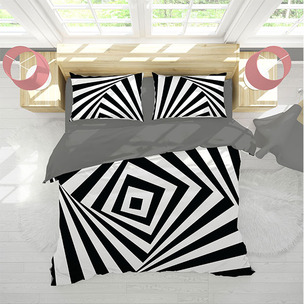 ست روتختی سه‌بعدی دونفره دستیکور مدل T153