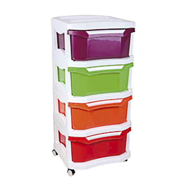 فایل ناصرپلاستیک مدل 444L دارای 4 عدد کشو