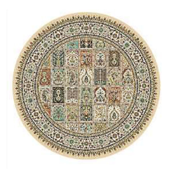 فرشینه نگین ترمه مدل D13