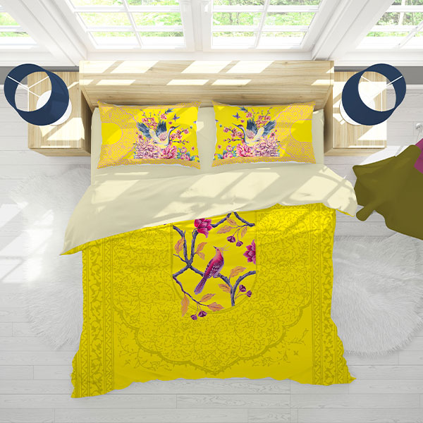 ست روتختی سنتی دونفره دستیکور مدل Mod1287