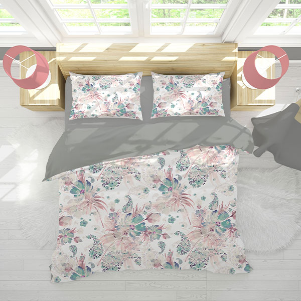 سرویس روتختی دونفره دستیکور مدل Mod1352