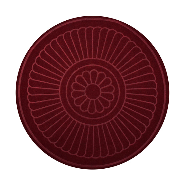 پادری مخمل پشت ترمز بابل مدل D0619 زرشکی