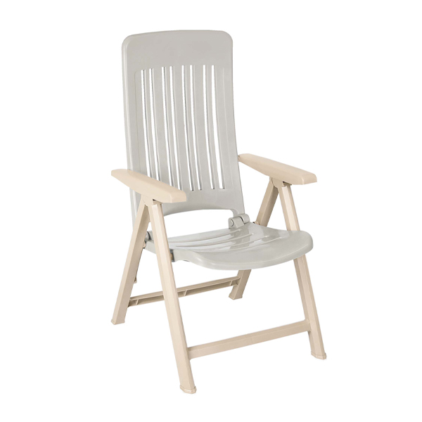 صندلی تاشو بابل مدل اساره طوسی کرم