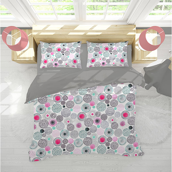 ست روتختی فانتزی دونفره دستیکور مدل mod0953