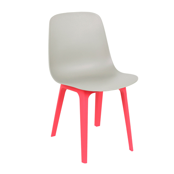 صندلی باغی بابل مدل تیکا طوسی صورتی