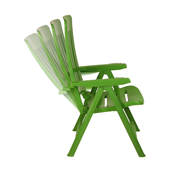 صندلی تاشو سبز رنگ