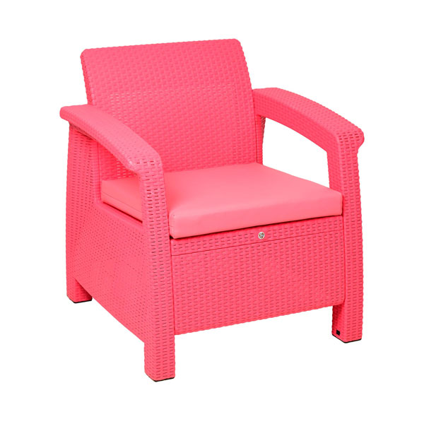 مبل تک نفره بابل مدل حصیری