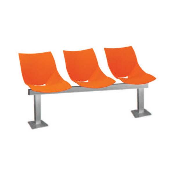 صندلی استادیومی سه‌نفره شل نظری مدل 730