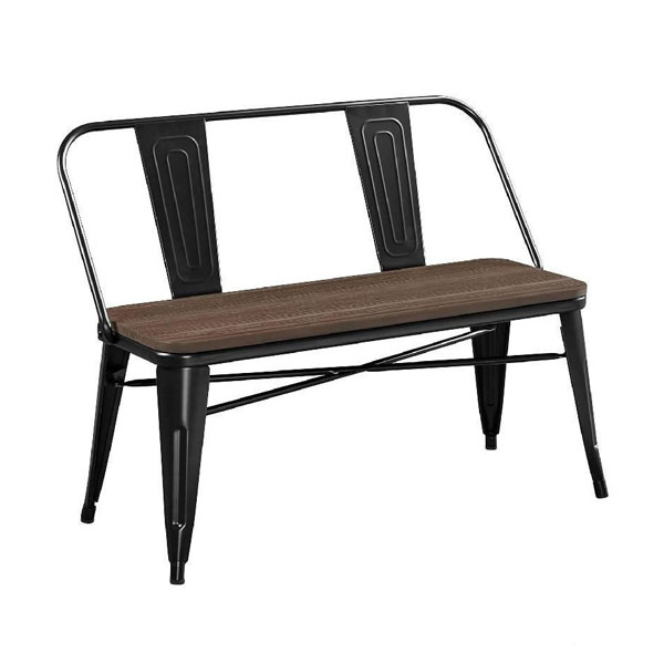 نیمکت فلزی دونفره تولیکس نظری مدل N504