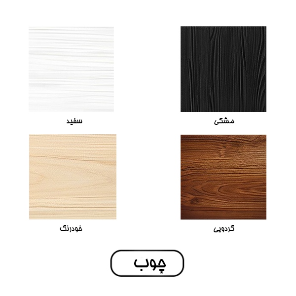 صندلی پلاستیکی بدون دسته پایه چوبی یوگو نظری مدل N415WR - Image 2