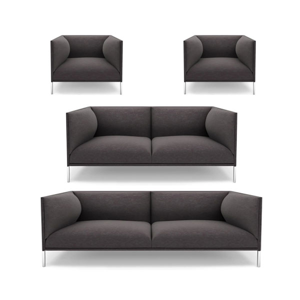 ست مبل اداری هفت‎‌نفره آرام گستر مدل زیما