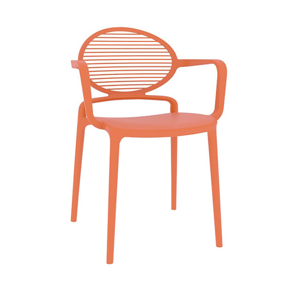 صندلی پلاستیکی دسته‌دار ماکان نظری مدل N496