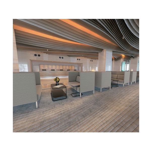 مبل اداری دونفره آرام گستر مدل باران 518B503 - Image 2